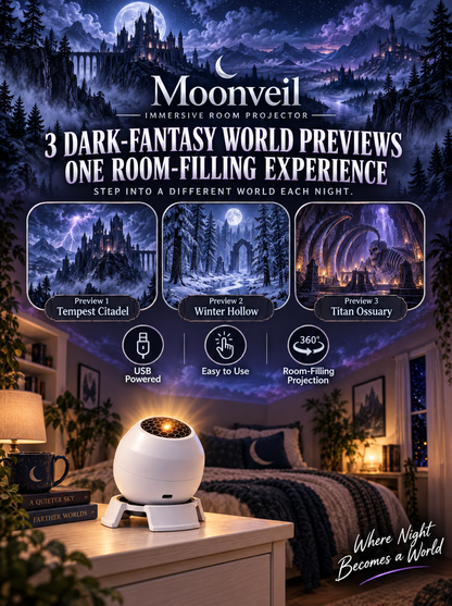 Moonveil™ 360° Fantasy Room Projector