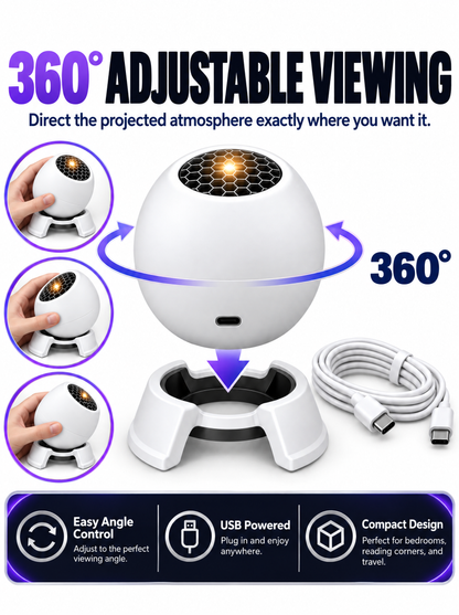 Moonveil™ 360° Fantasy Room Projector